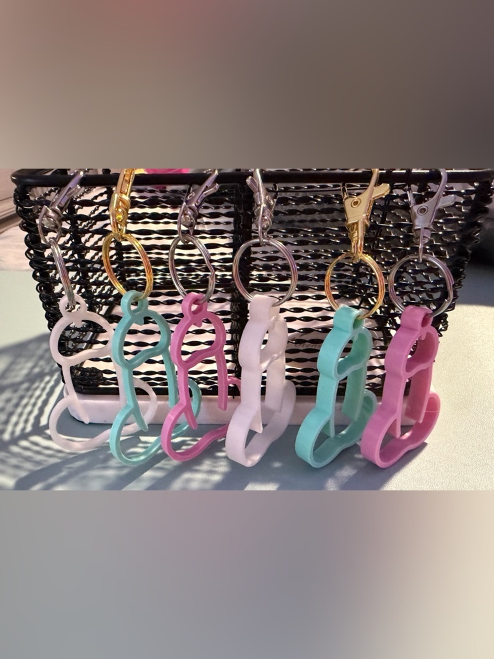 Penis Bag Charm Keychain- 3D Printed - Picture 4 of 12